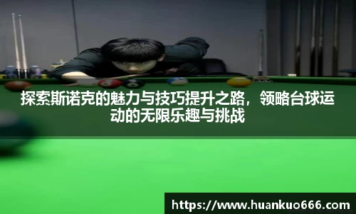 探索斯诺克的魅力与技巧提升之路，领略台球运动的无限乐趣与挑战
