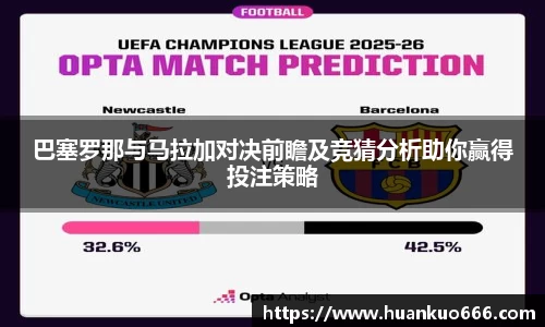 巴塞罗那与马拉加对决前瞻及竞猜分析助你赢得投注策略